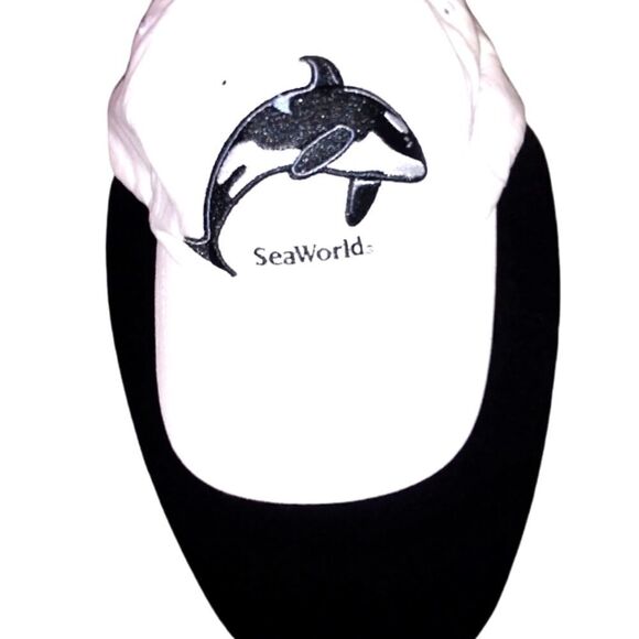 SEAWORLD Vintage "SHAMU" Embroidered Cap Child Size - Picture 2 of 3